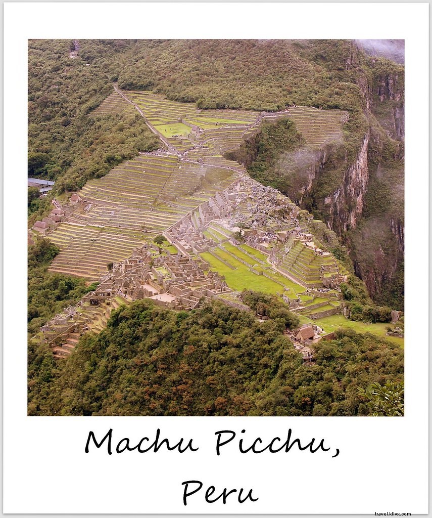 Polaroid da semana:Machu Picchu, A cidade perdida dos incas
