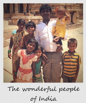 Polaroid da semana:os sorrisos da Índia