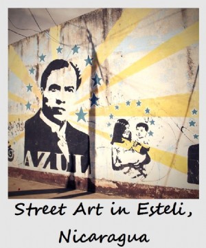 Polaroid de la semaine :Street Art à Estelí, Nicaragua