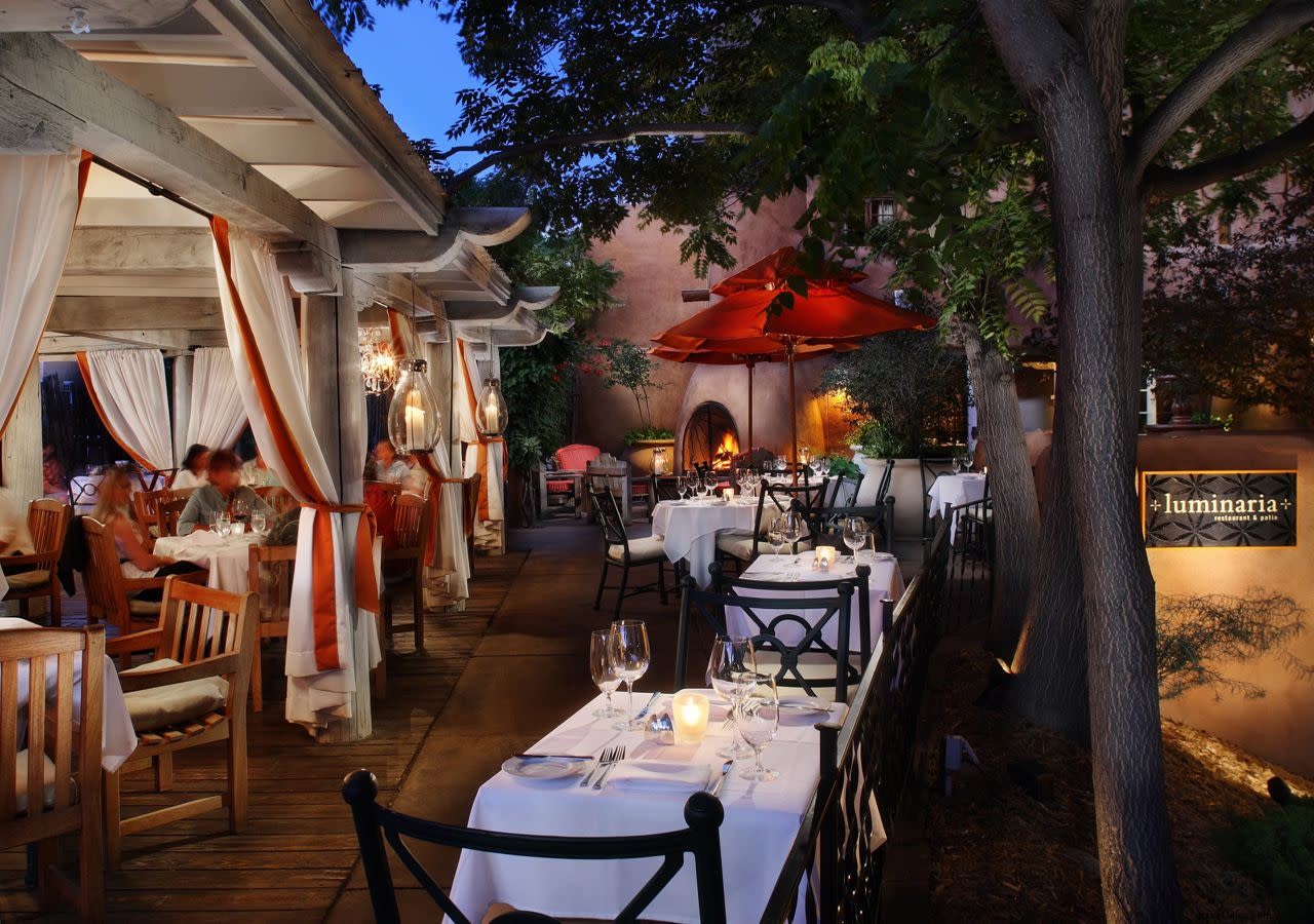 Refeições ao ar livre em Santa Fé:os 8 melhores restaurantes com terraço 