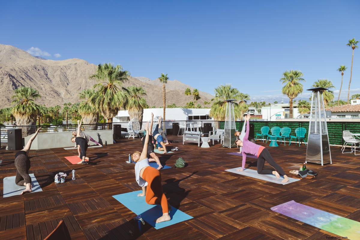 Power Yoga:Namaste em Palm Springs 