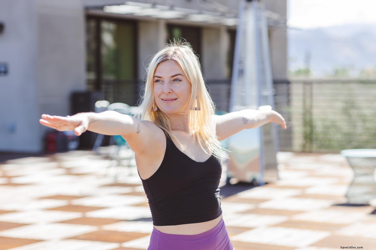 Power Yoga :Namaste à Palm Springs 
