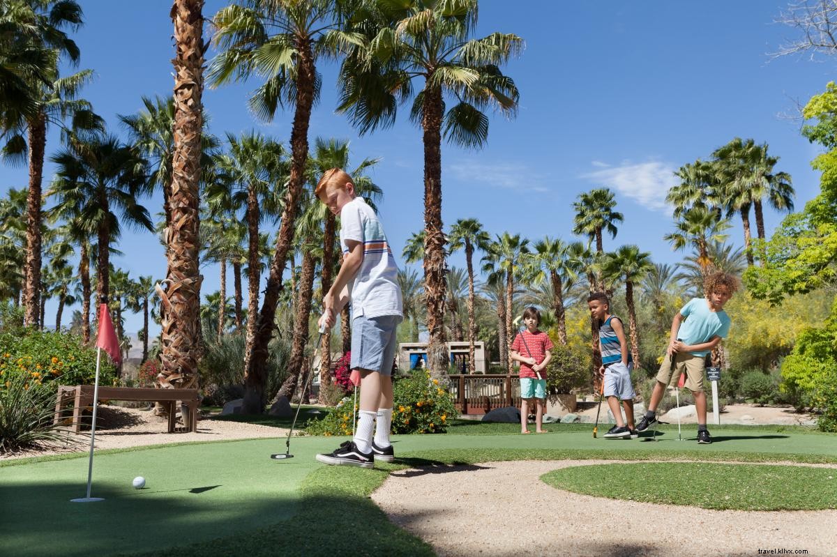 Diversión en el resort:campamentos para niños en Greater Palm Springs 