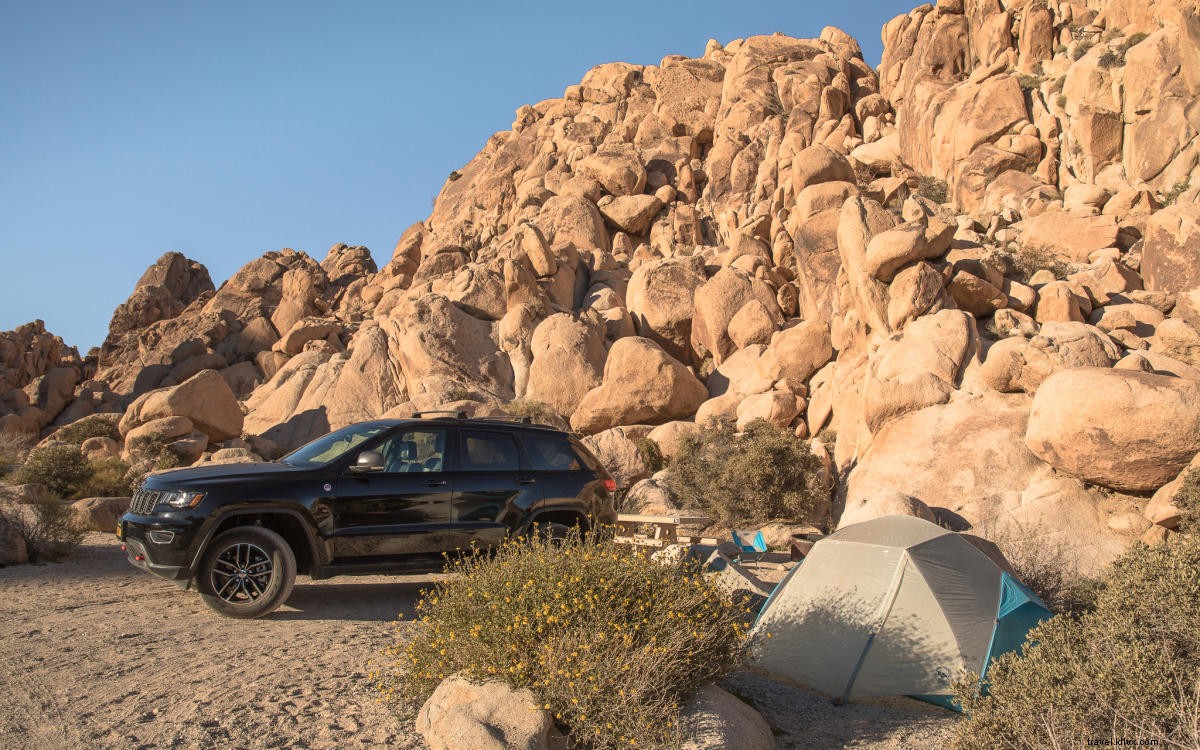 6 lugares épicos para acampar automóviles en el área metropolitana de Palm Springs y sus alrededores 