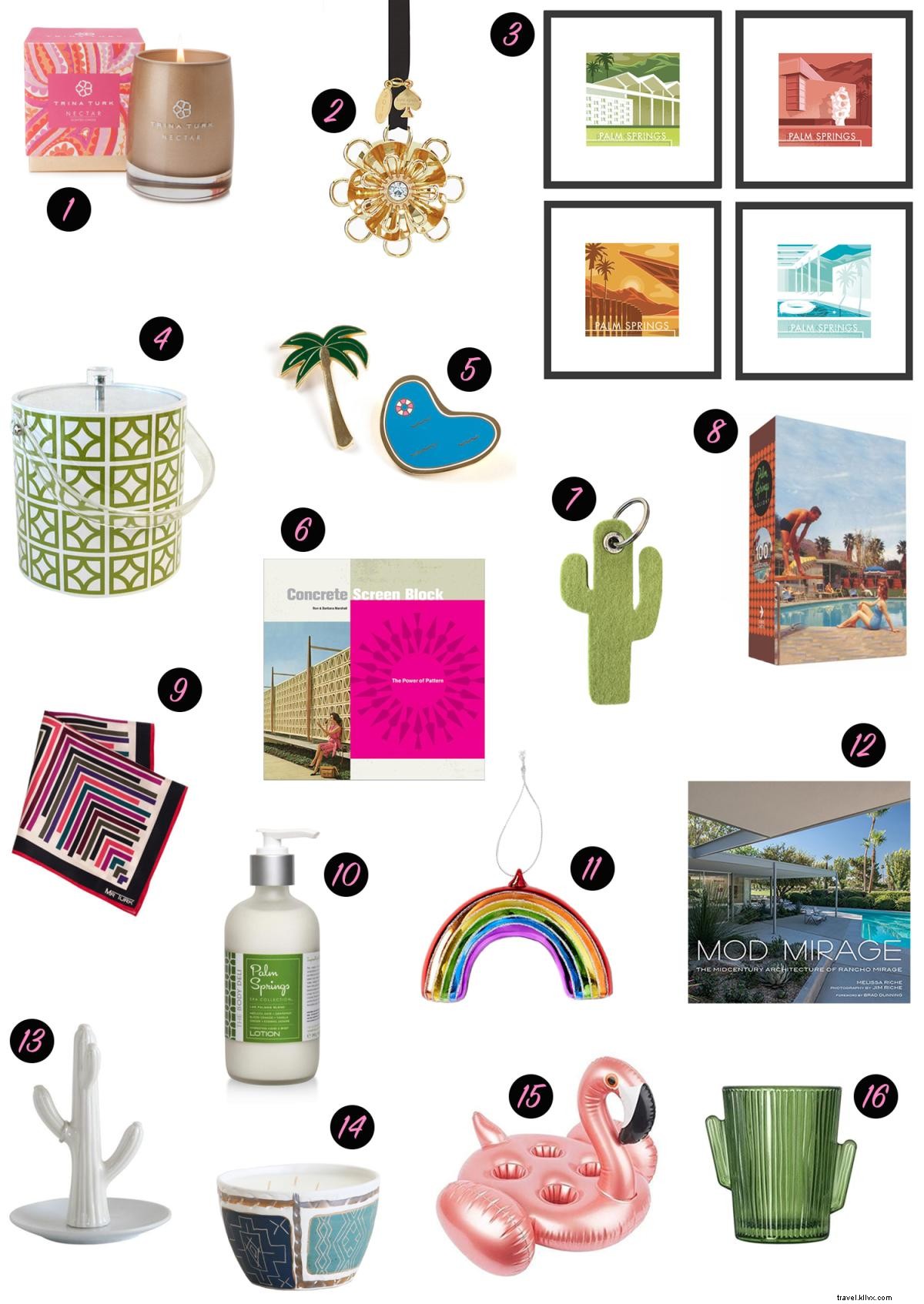 Guide des cadeaux de vacances 2018 :choix locaux dans le Grand Palm Springs 