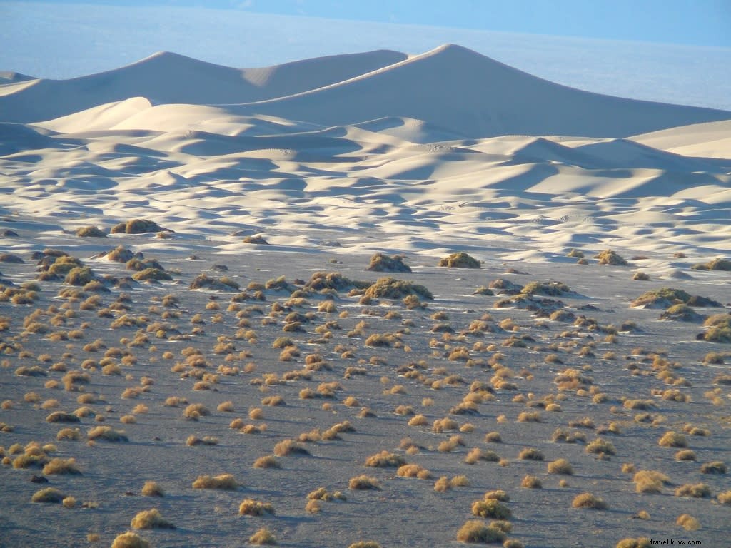 Dunas de areia misteriosas da Califórnia 