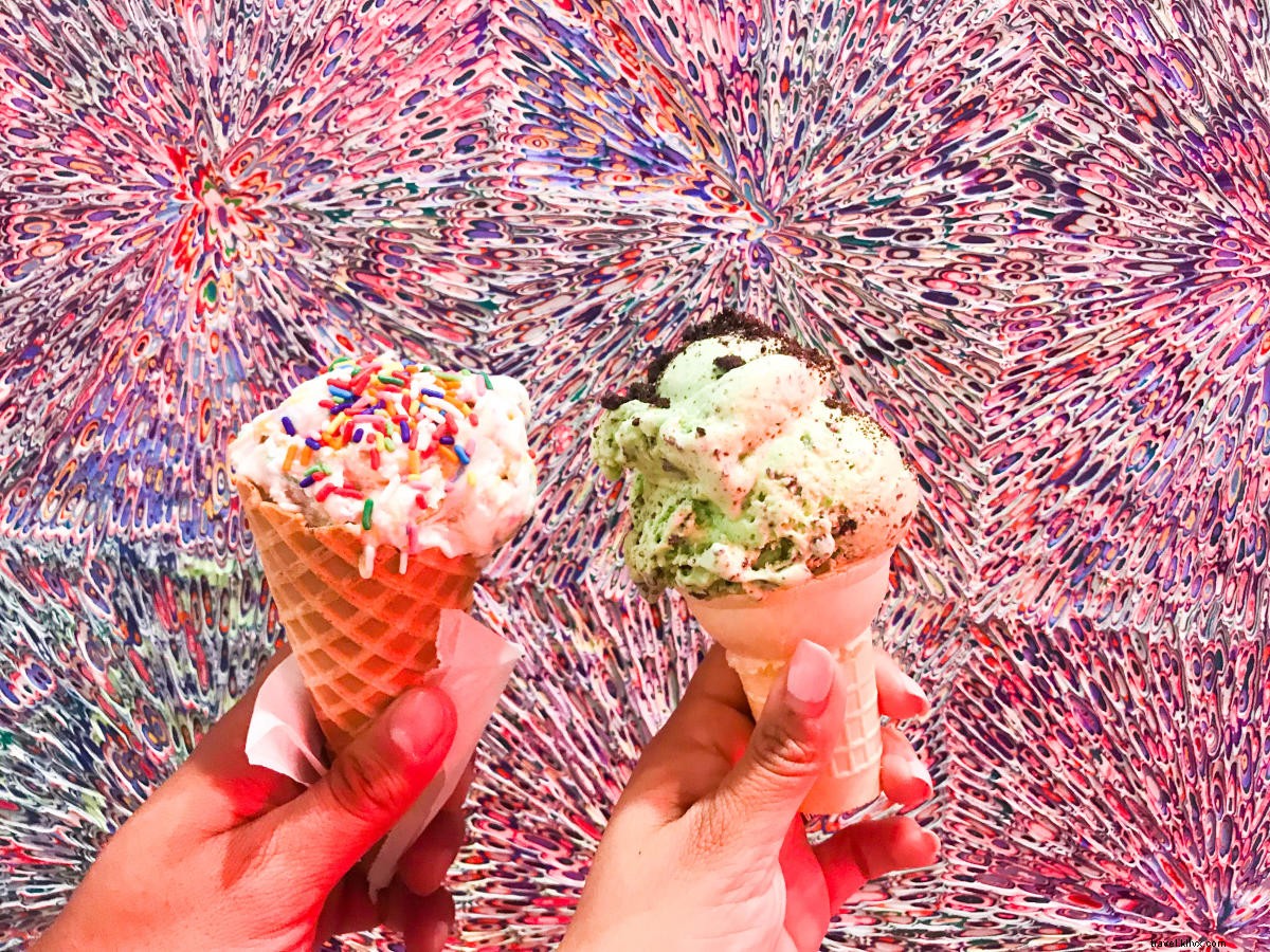 Mantenha a calma e relaxe:é o mês nacional do sorvete 