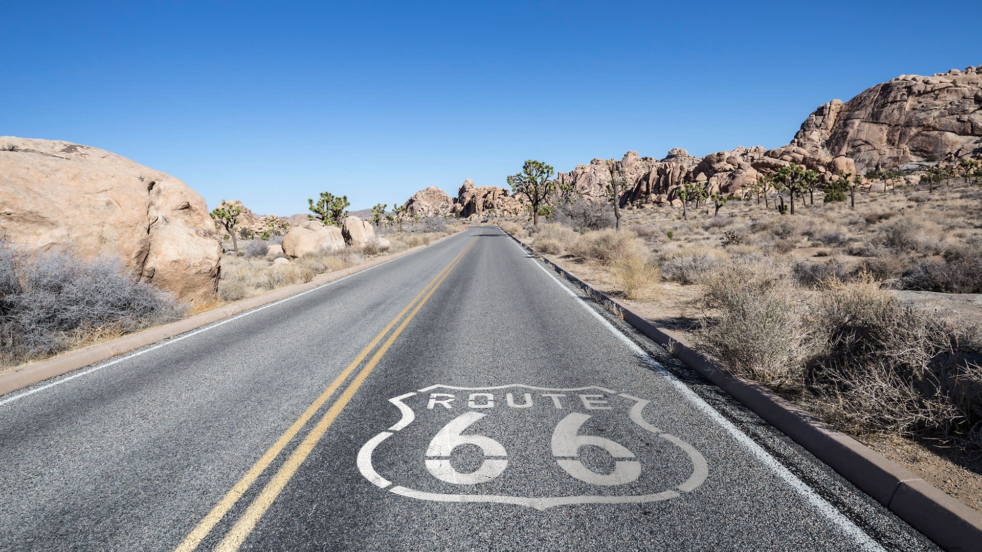 砂漠の旅程：国道66号線を旅する 