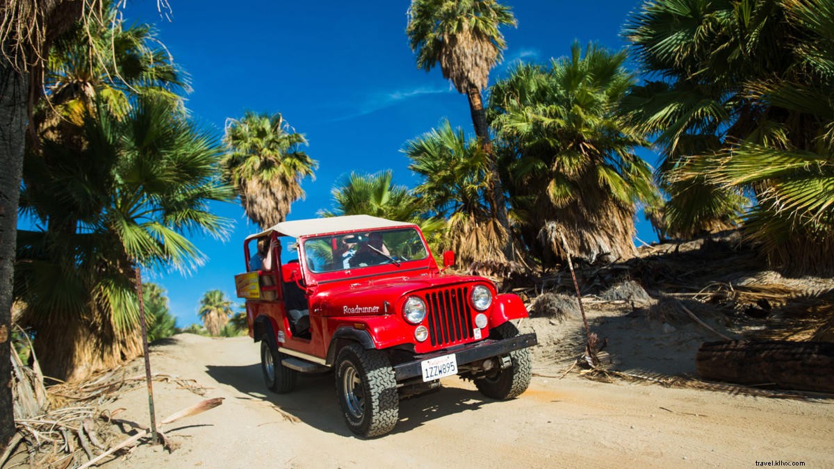 Itinerário da região do deserto:San Diego a Greater Palm Springs 