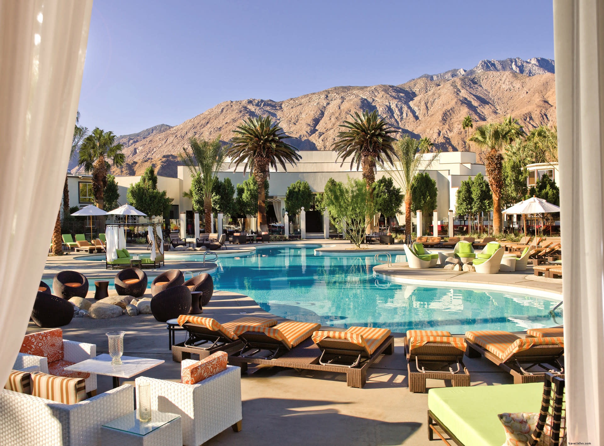 Meilleures cabines de piscine VIP à Greater Palm Springs 