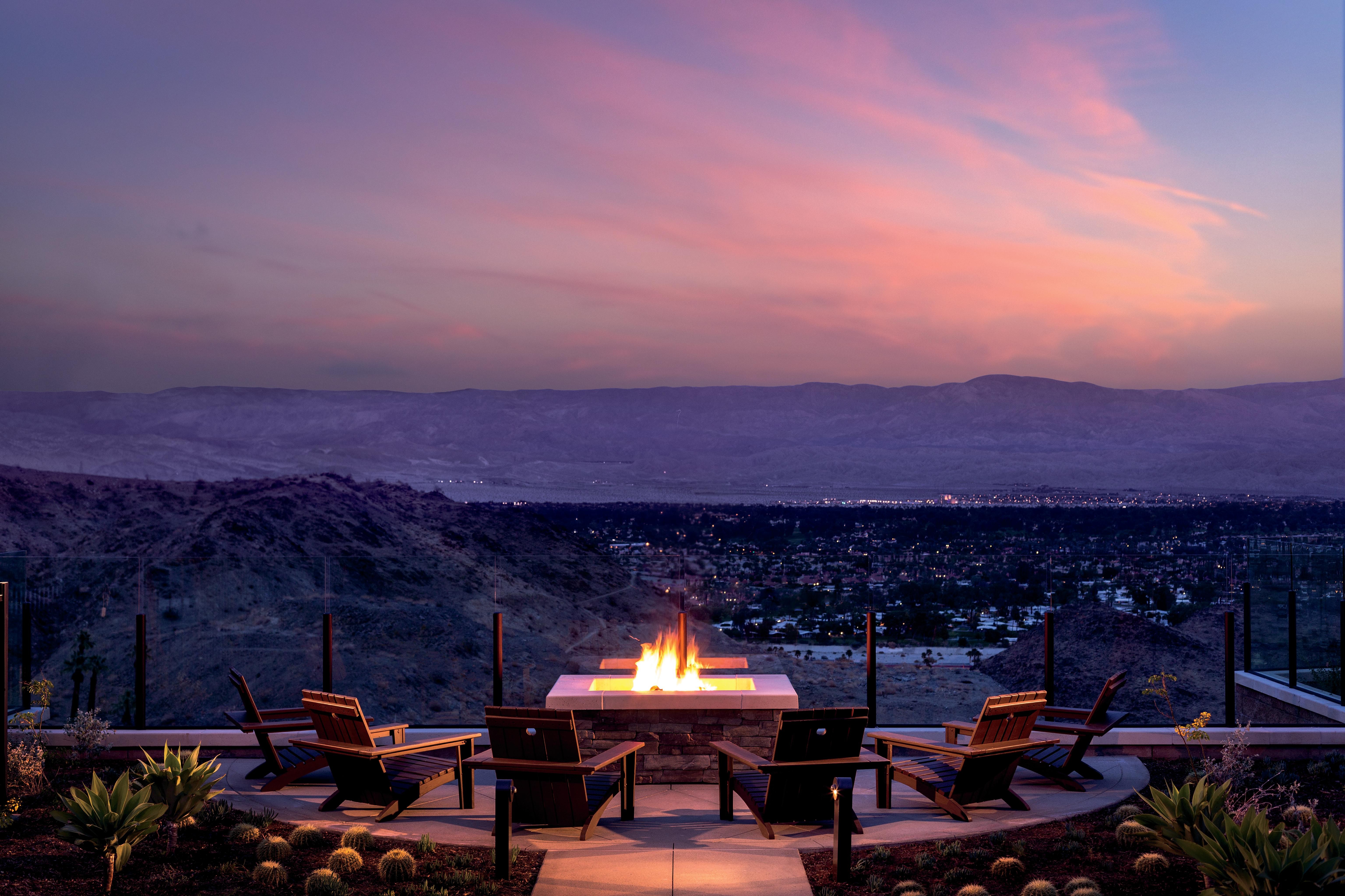 La mirada del amor:cinco románticas vistas del valle de Coachella 