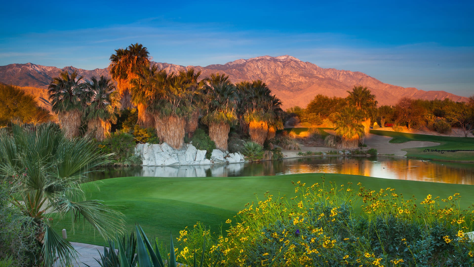 Cinco campos de golf escénicos en Greater Palm Springs 