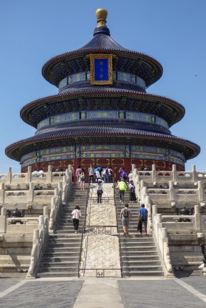 Portão Sul do Templo do Céu, Dongcheng, China 
