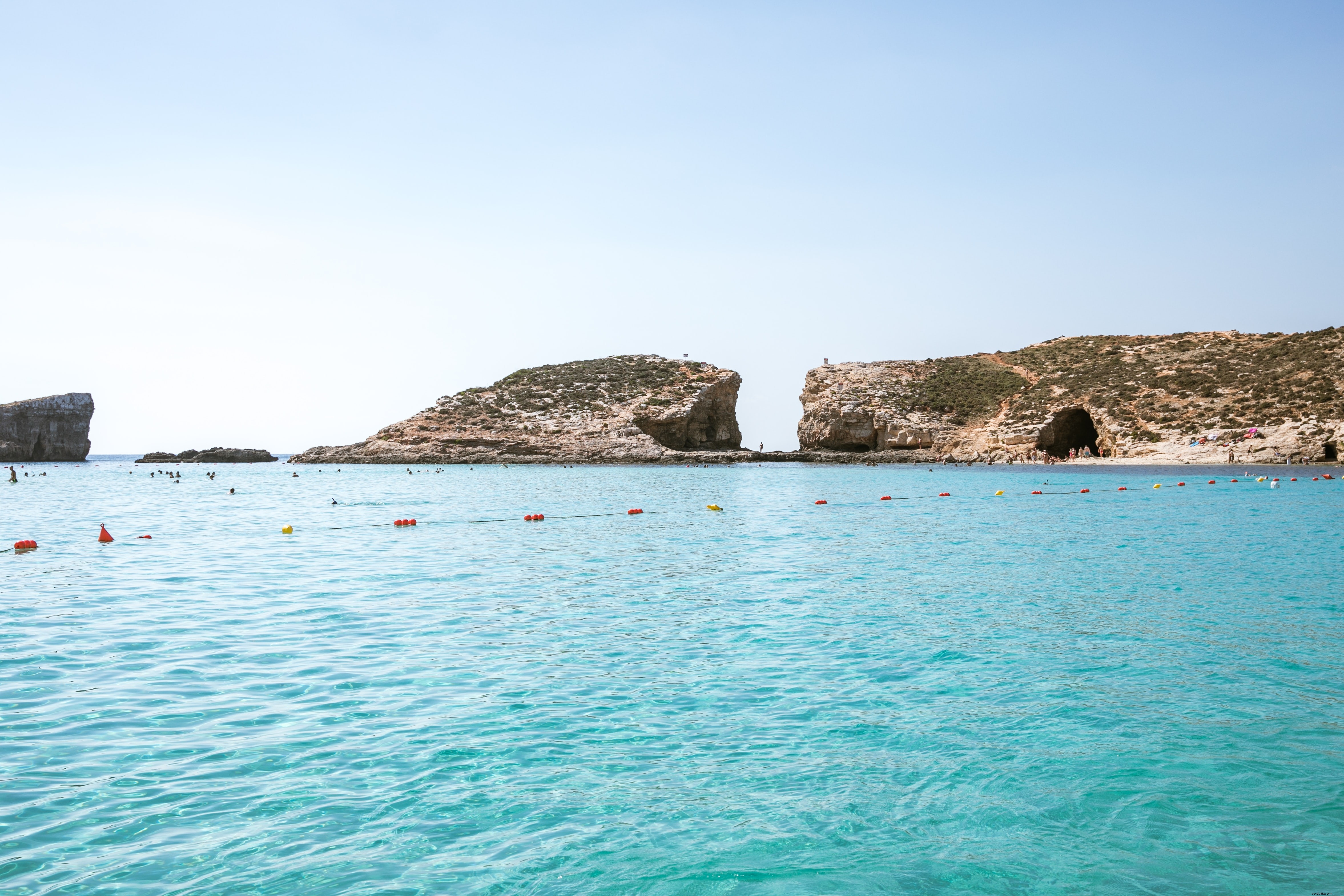 Lagon bleu, l île de Comino, Malte 