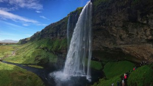 Cachoeira Seljalandsfoss, Islândia 