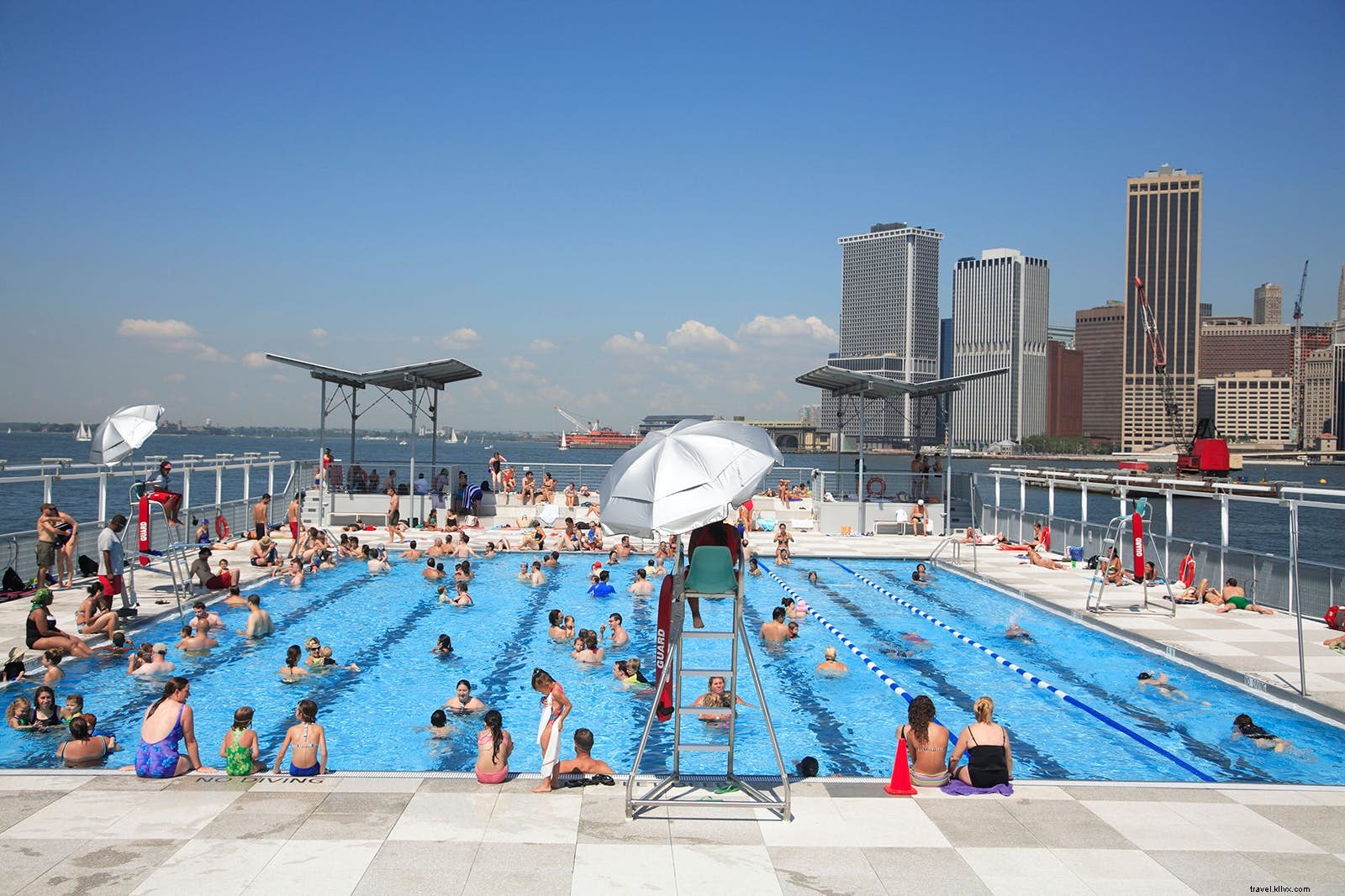 Dê um mergulho:os melhores lugares para nadar ao ar livre na cidade 
