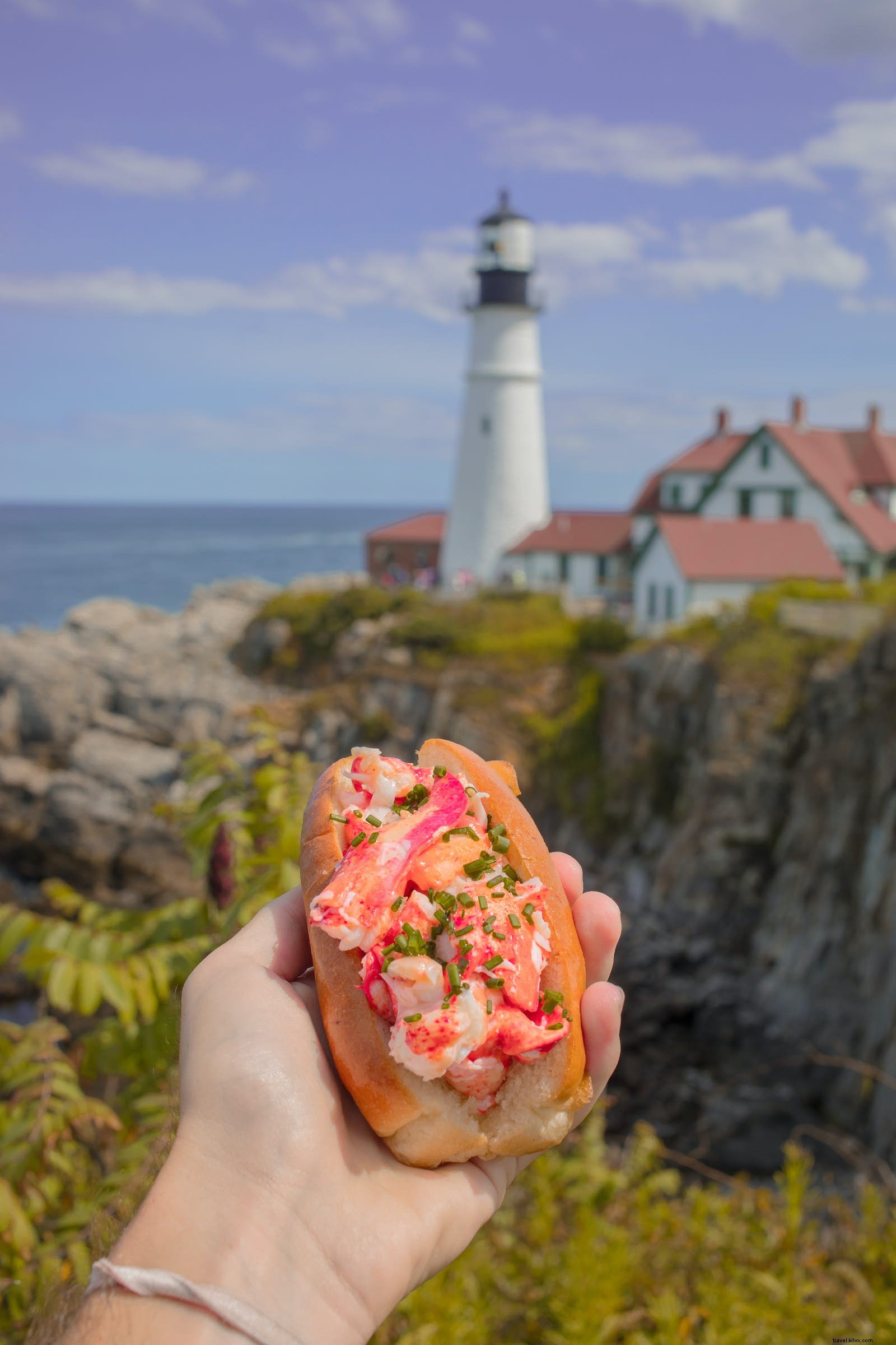 Produtos básicos da cidade de praia:sanduíches para comer à beira-mar 