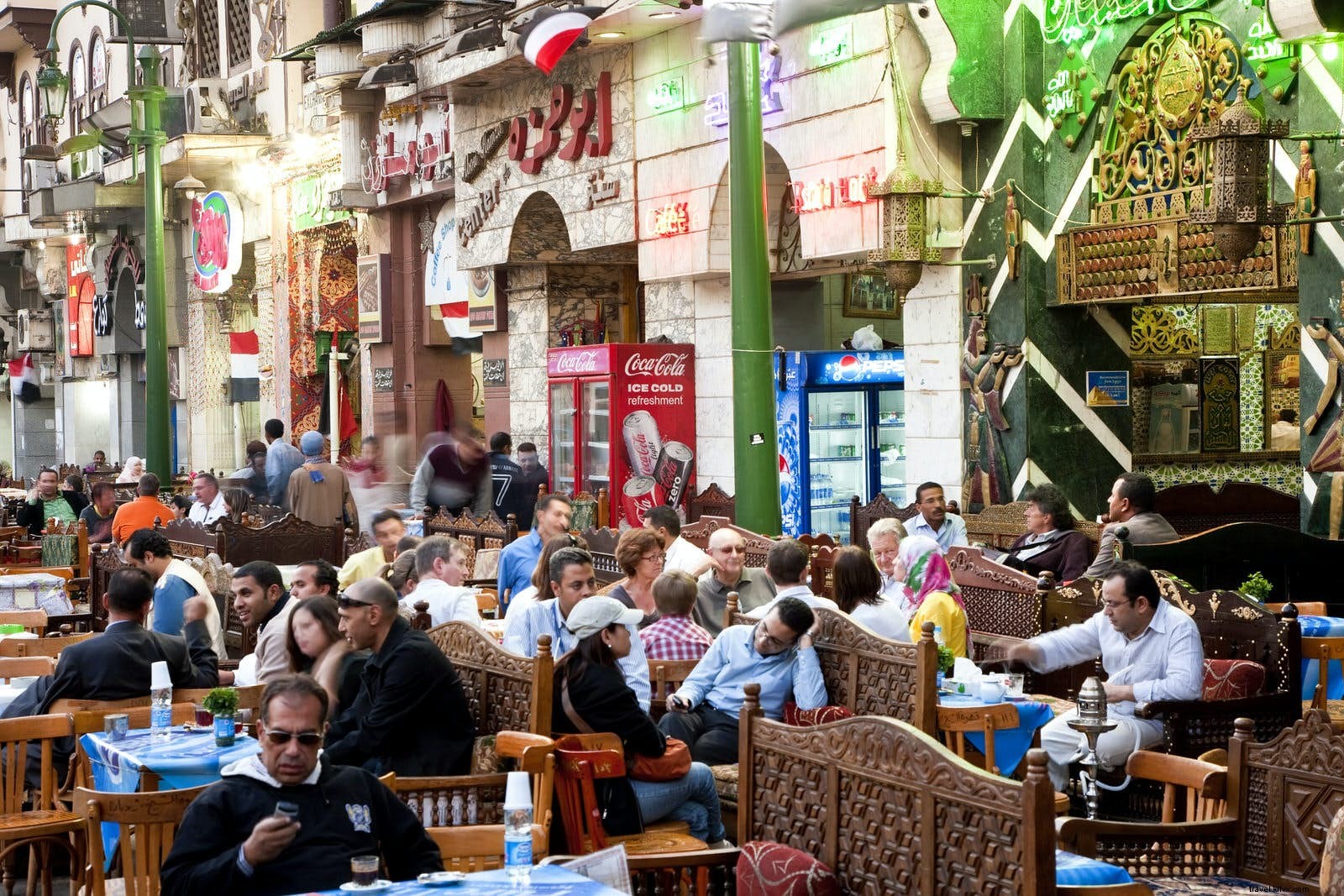 Kairo setelah gelap:di mana menemukan kehidupan malam terbaik kota 