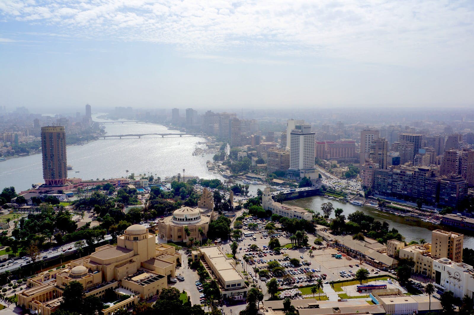 Principais pontos de acesso do Instagram no Cairo 
