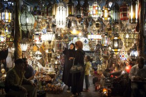 Perburuan harta karun:tempat berbelanja di Marrakesh 