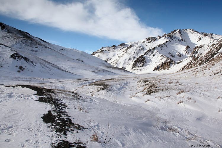 Esportes de inverno em locais estranhos 
