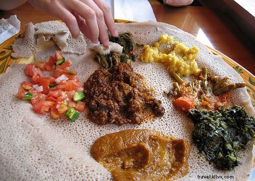Comida etíope para iniciantes 