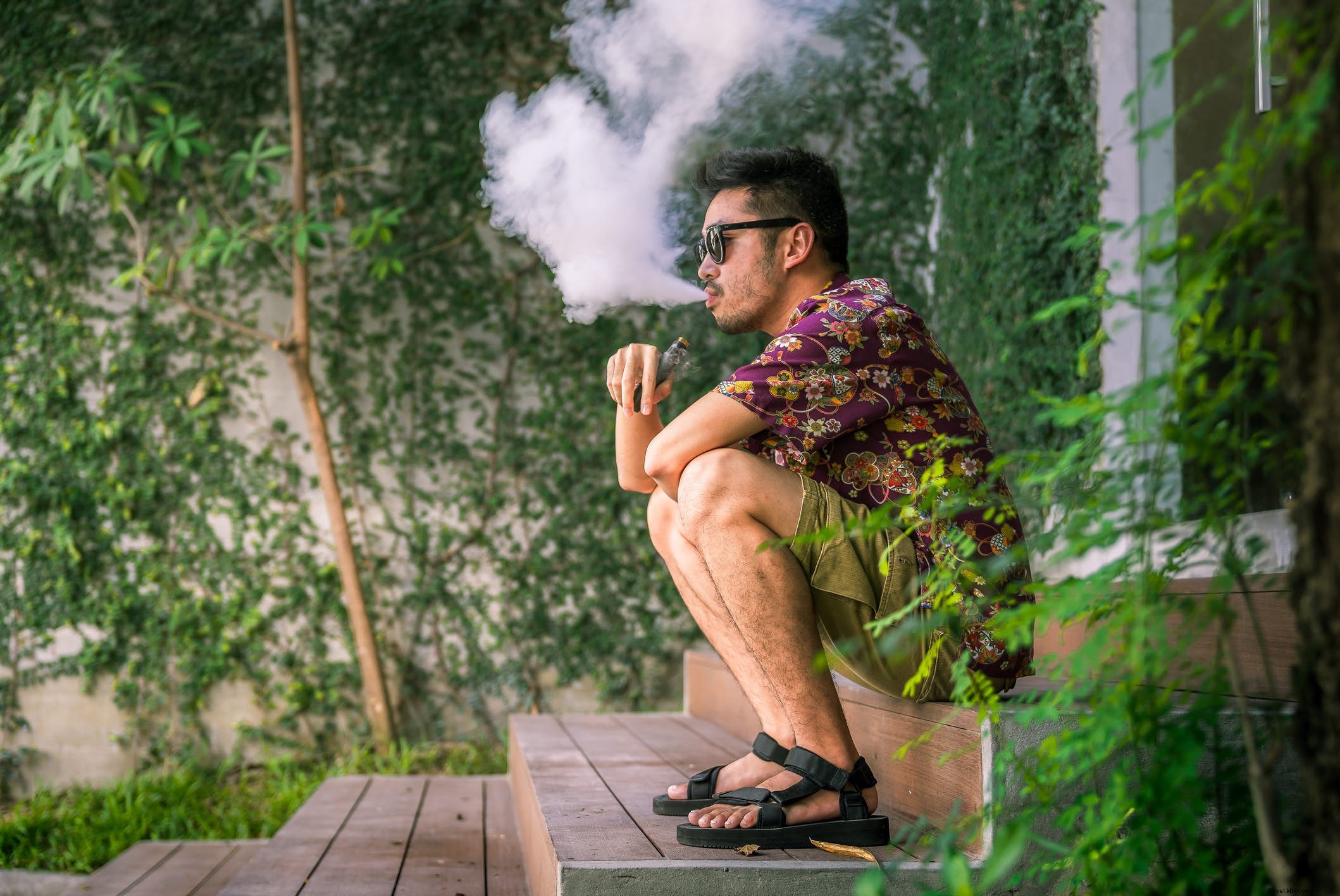 Esses destinos de férias tornaram a vaporização ilegal 