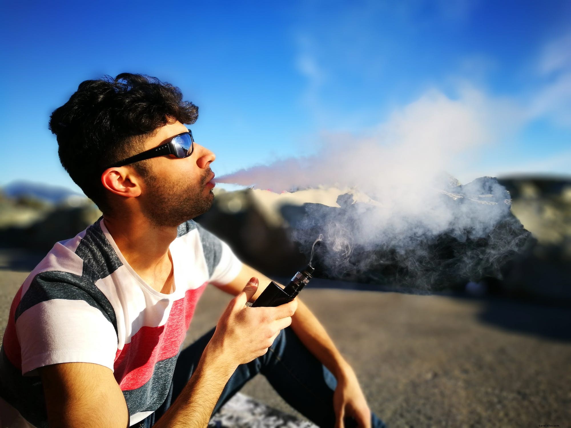 Esses destinos de férias tornaram a vaporização ilegal 
