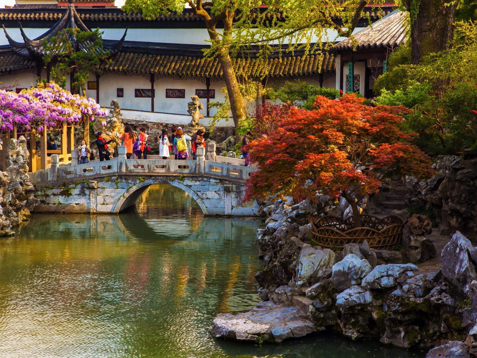 Taman untuk berlama-lama:Taman Cina klasik yang elegan di Suzhou 