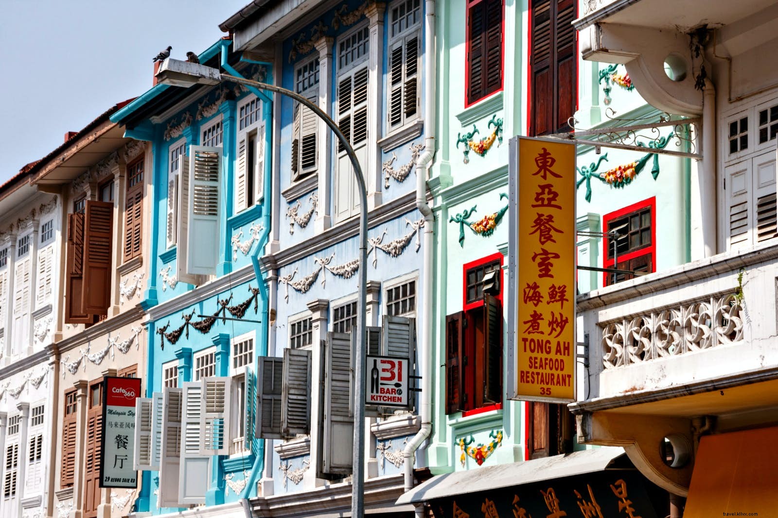 Eat street de Singapour :la meilleure nourriture de Keong Saik Road 