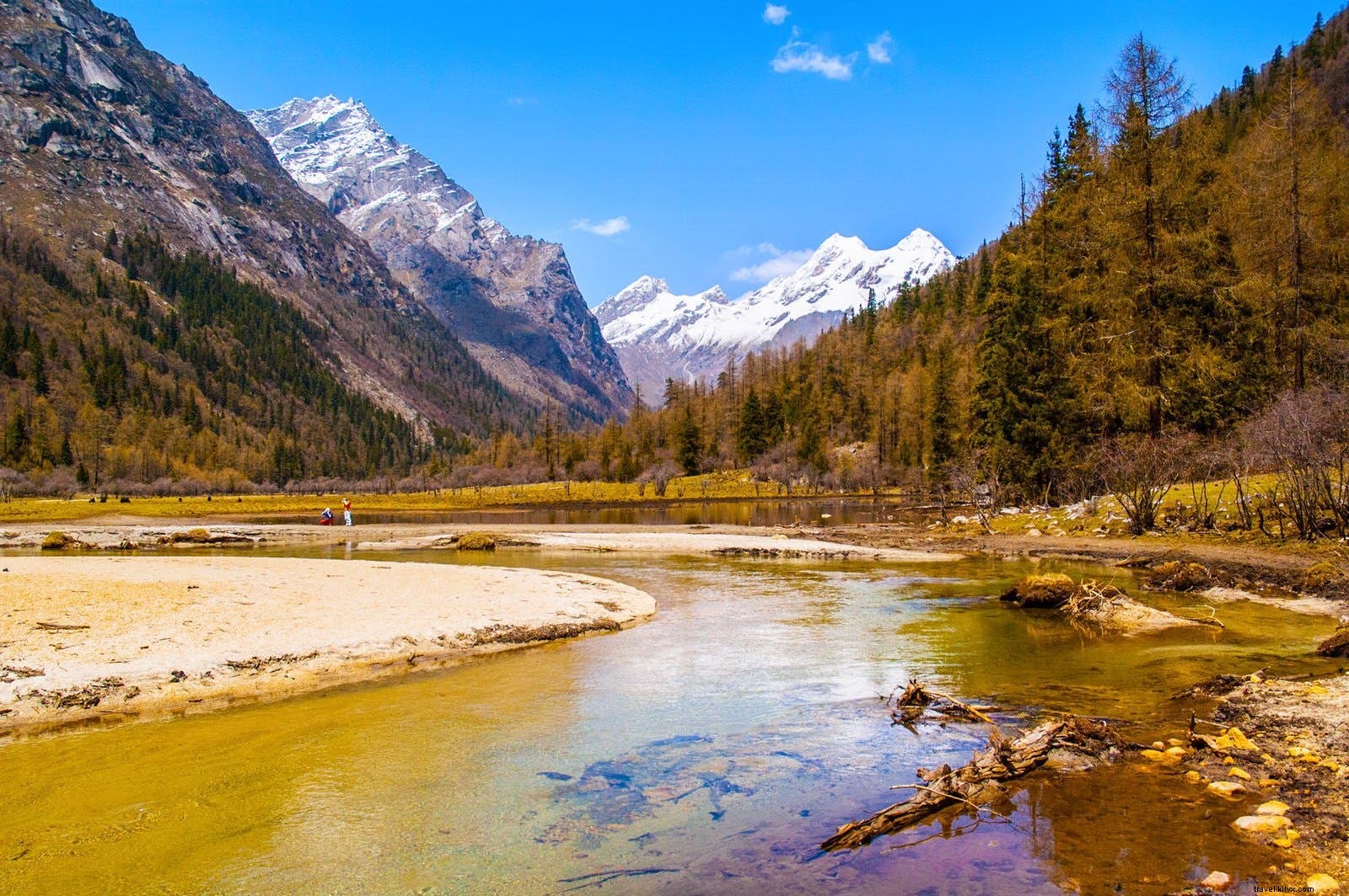 Encontrando Quatro Irmãs:vales secretos do Himalaia de Sichuan 