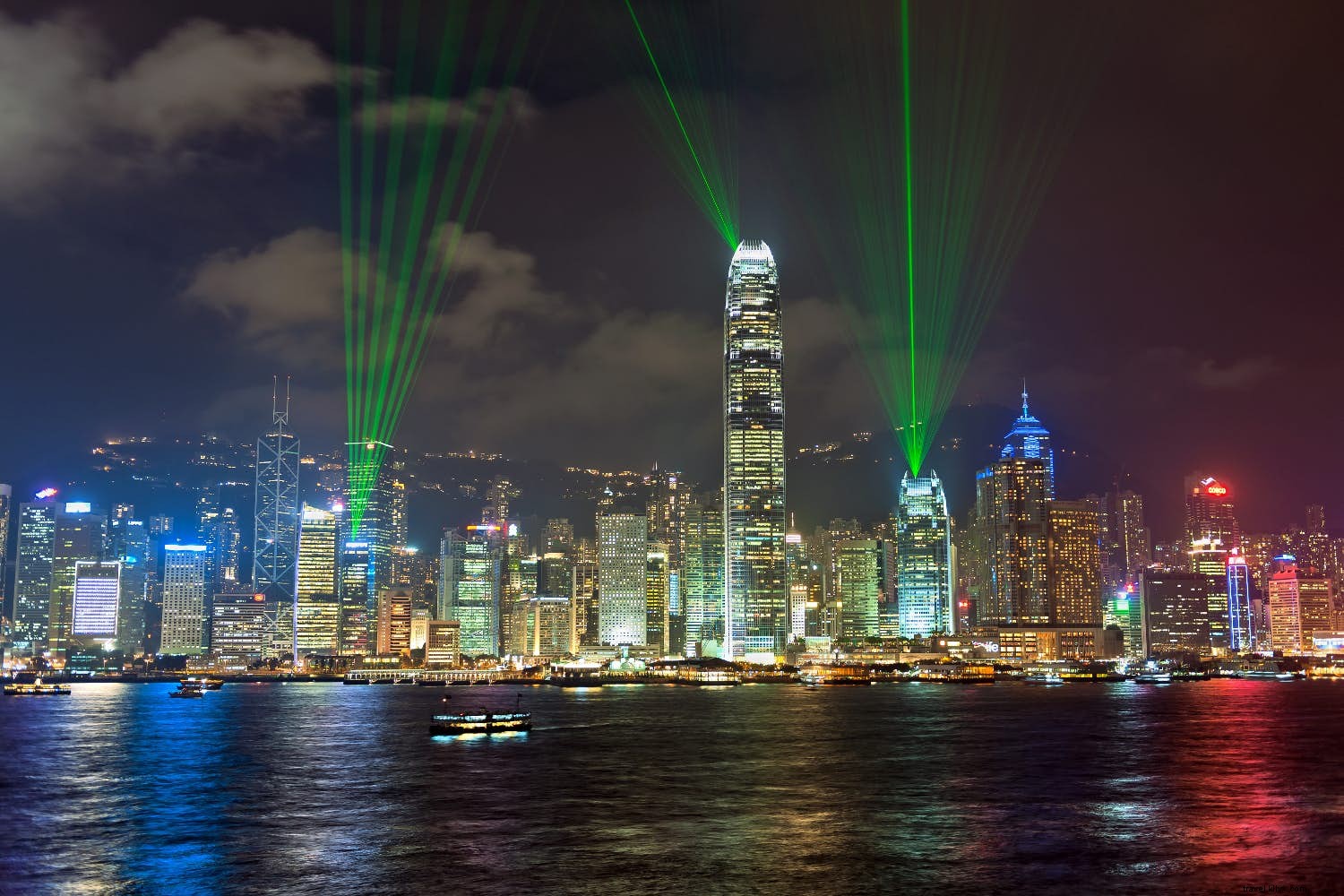 El lado oscuro de Kowloon:Hong Kong peninsular de noche 
