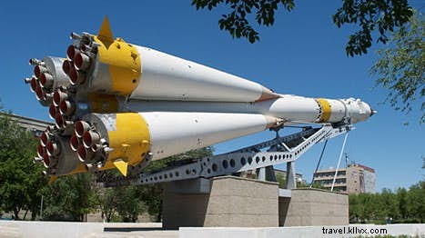 Cohete de Rusia:cosmódromo de Baikonur 