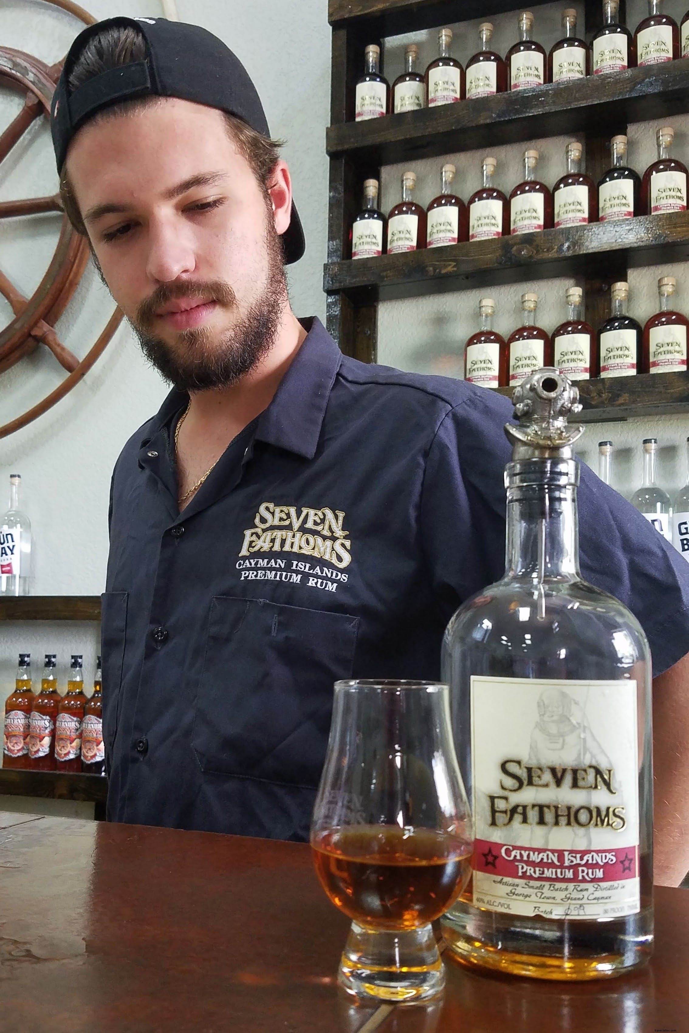 Goditi un vero tesoro sommerso in questa distilleria delle Isole Cayman 