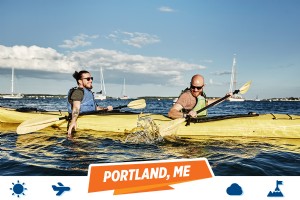 Rêve du pays du soleil :Portland, Maine 