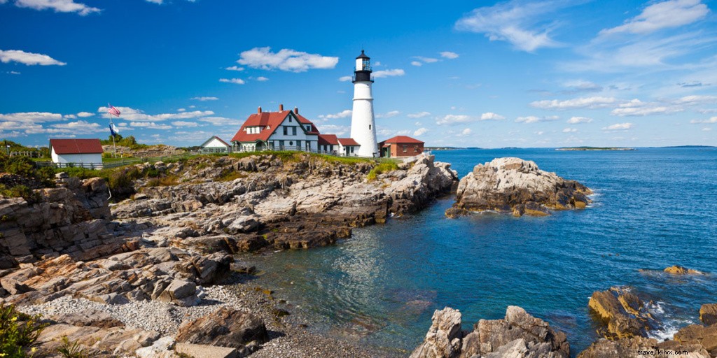 Soñar con el sol en el país:Portland, Maine 