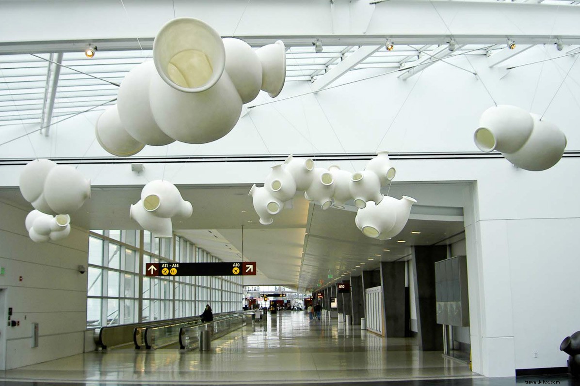 Caminhada artística no aeroporto virtual:Aeroporto Internacional de Seattle-Tacoma 
