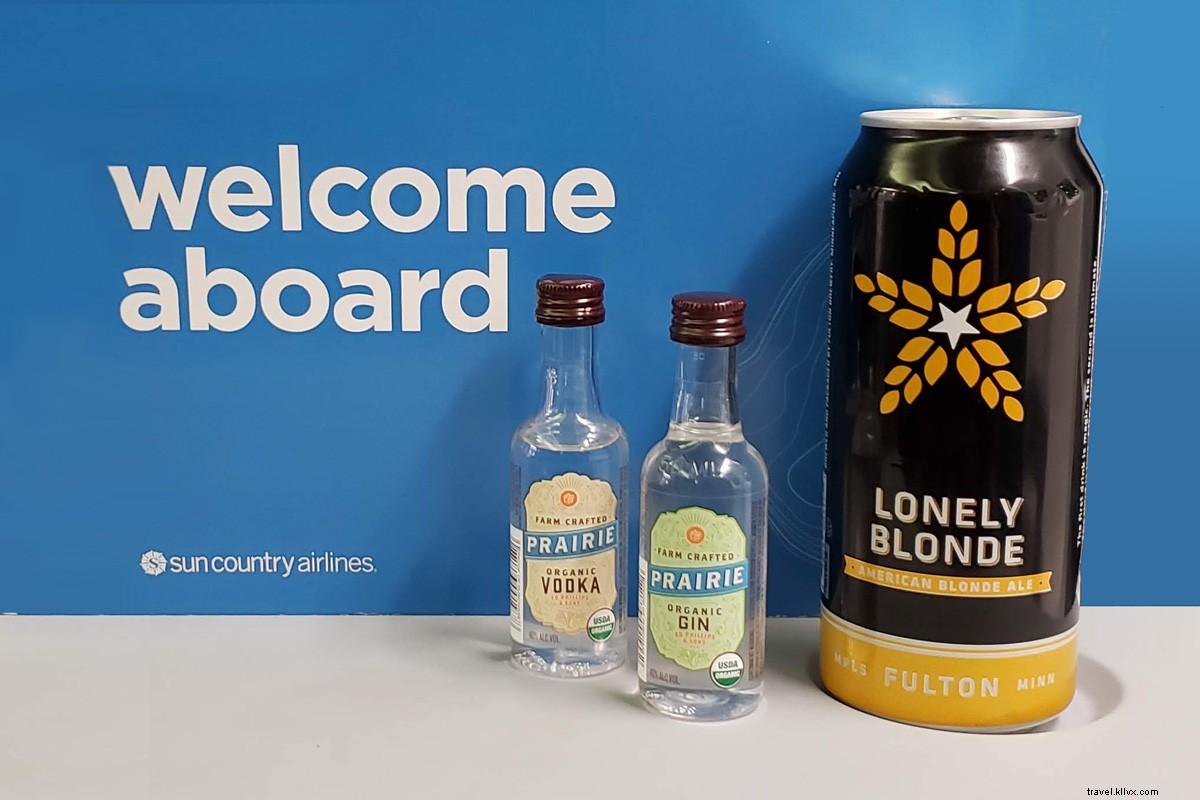 Cheers em dobro:Fulton Beer &Prairie® Organic Spirits agora disponíveis durante o vôo 