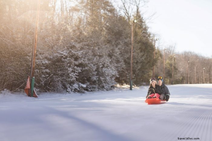 Aproveite essas atividades de inverno com toda a família em Tucker County 