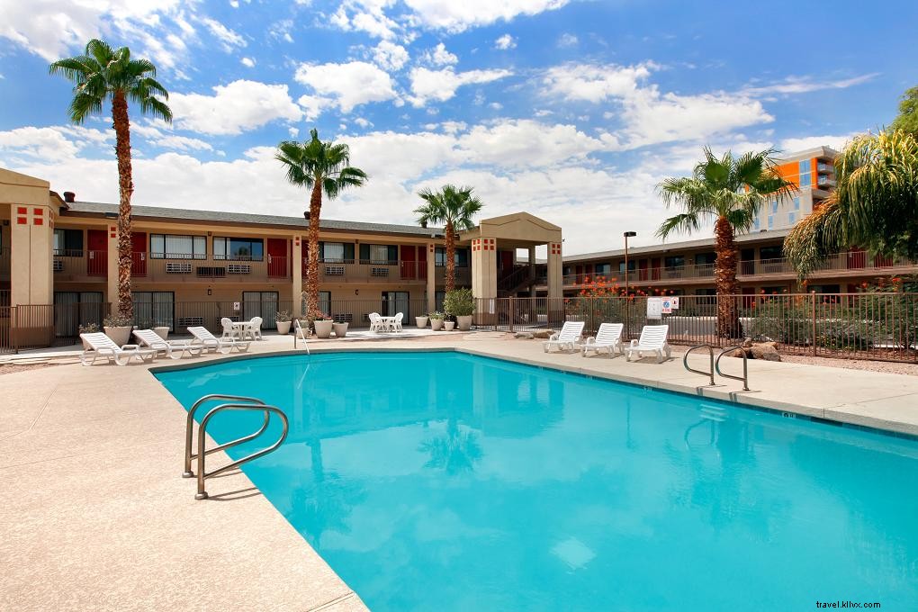 Encontre hotéis perto de Arizona State University Tempe Campus 