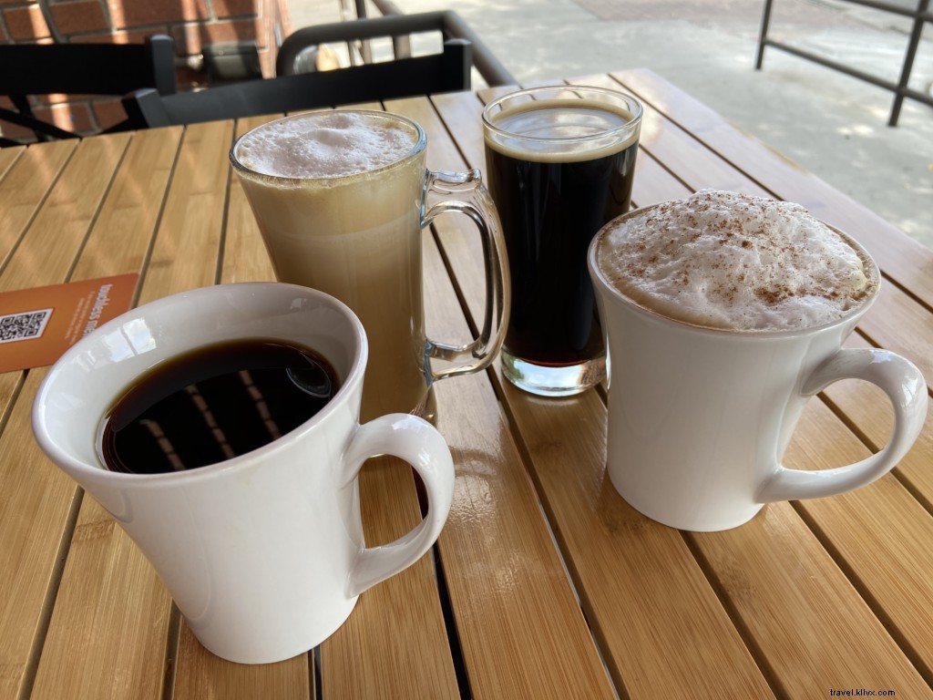 Tempe memiliki latte dengan tempat kopi yang enak 