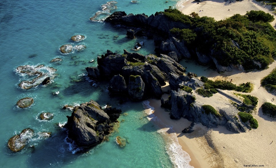 Beatitudine in spiaggia:spiagge delle Bermuda con servizi 