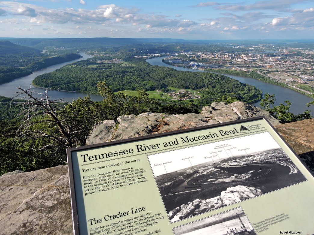 Les 8 meilleurs points de vue panoramiques à Chattanooga 