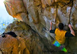 Os cinco melhores lugares de Chattanooga para escalar rochas 