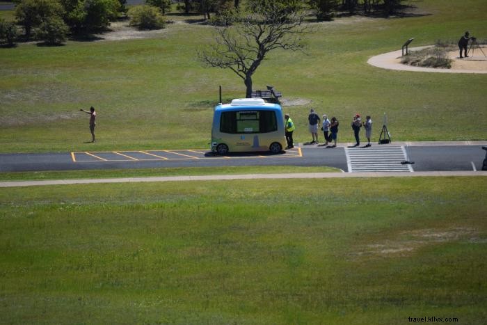 Wright Brothers National Memorial lança primeiro ônibus autônomo CASSI 