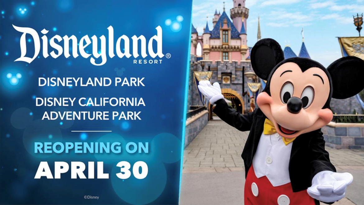 A magia está de volta ao Disneyland Resort! 