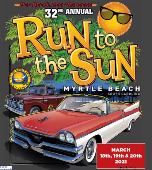 The Beach Menyambut Run ke-32 di Sun Car Show 