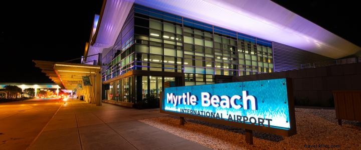 Aeroporto Internacional de Myrtle Beach eleito o melhor aeroporto pequeno de 2021 