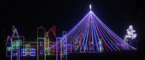 12 dias de natal, Dia 1:Tudo é alegre e brilhante no grande show de luzes de Natal em NMB 