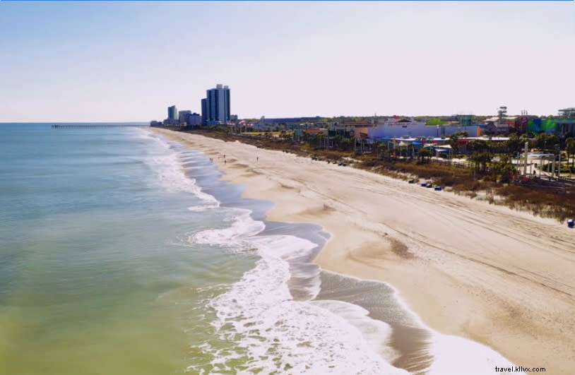 Incontri virtuali sulla spiaggia con gli sfondi Zoom di Myrtle Beach 